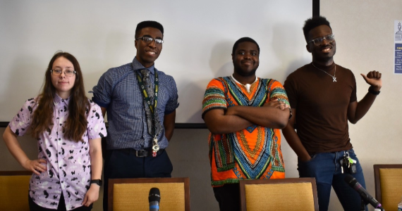Four members of the NYACC